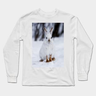 Snow Shoe Hare Long Sleeve T-Shirt